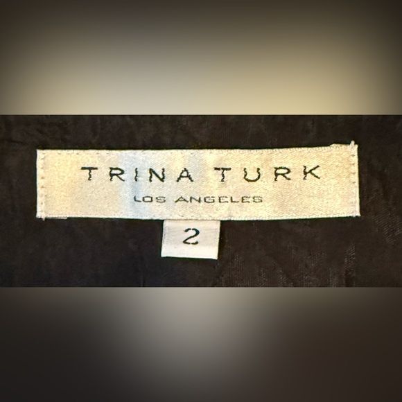 Trina Turk Pass The Wine Plaid Pants - Picture 5 of 6